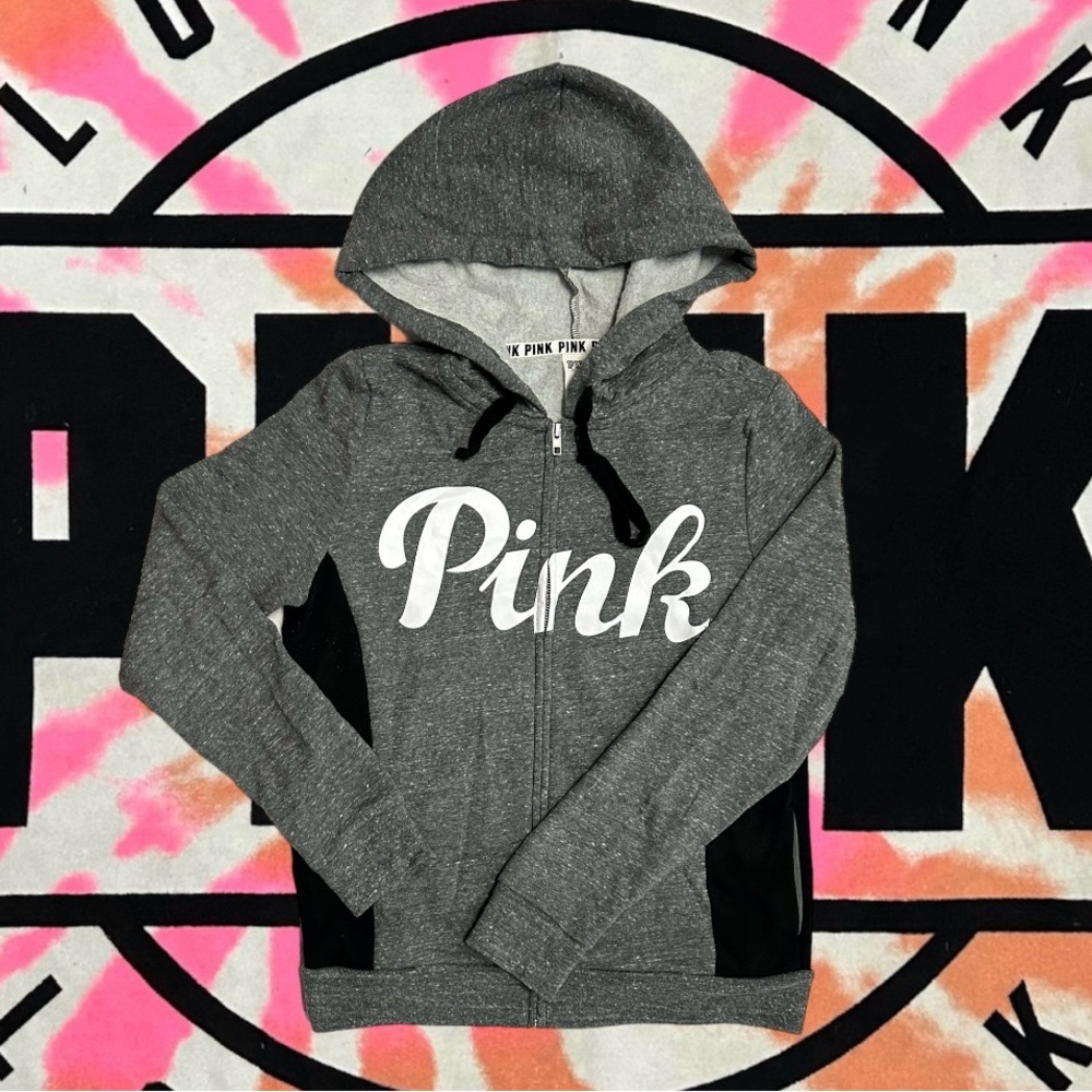vspink zip up jacket